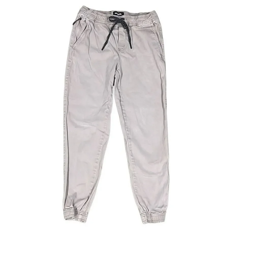 RSQ Men’s Small Khaki Casual Jogger Pants